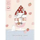 【日本Wa-Life】tobimatsu shoichiro聯名 雙口袋資料夾A5 ‧ 草莓甜點
