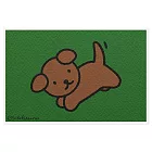 韓國 Zero Per Zero Miffy 絹印明信片_ 小狗跑跳