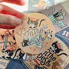 【Ob1toy】貓咪貼紙包(8張入)