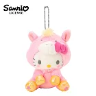 【日本正版授權】三麗鷗 馬年造型系列 玩偶吊飾 - 凱蒂貓