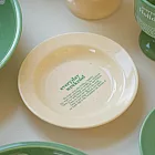 【韓國momur】everyday weekend 陶瓷餐盤13cm ‧ 奶油杏