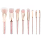 Snatch X MILKIWAY MKW銀河系 - 玫瑰金粉紅晶鑽刷具8件組