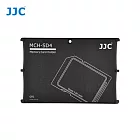 JJC超薄名片型收納4張TF記憶卡即4張SD卡收納儲存盒MCH-SD4GR(共可保存4張SDSDHC或SDXC記憶卡)儲藏盒，可放口袋皮夾錢包