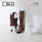 【日本like-it】日製可調式長筒馬靴收納支架(2入)