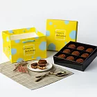 【阿嬤的珍藏】玫瑰生巧克力塔禮盒(9入/盒)