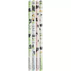 San-X 小襪貓貓朋友幸運草系列2B鉛筆。4入組