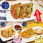 【柴米夫妻】老北方蔥油餅5件組(蔥量加倍X2+紅藜X3)