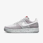 Nike Af1 Crater Flyknit [DC4831-002] 男鞋 運動 休閒 舒適 輕量 穿搭 灰白 彩 28.5cm 灰/白