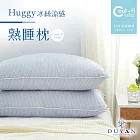 《DUYAN竹漾》枕頭 Cool-Fi Huggy 冰絲涼感熟睡枕 / 藍鈴草 台灣製