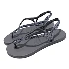 Havaianas 涼鞋 Luna Premium II 女鞋 深灰 珠光 亮片 麻花 夾腳 41470095178W
