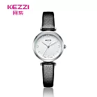 KEZZI 珂紫 K-1782 韓系小巧精緻淑女腕錶  - 黑色