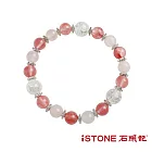 石頭記 經典手鍊-粉紅甜心(草莓晶)