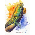 【玲廊滿藝】宮原千佳子（Chika）-曬太陽18x13cm