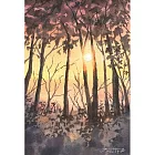 【玲廊滿藝】黃子芸Kiwi-心光26x18cm