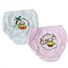 台灣製cheerkid女童純棉內褲 (4入) (FS-MC001) 台灣製內褲 MIT內褲 女童包褲 女童內褲 兒童內褲 純棉內褲 大童內褲 小童內褲 學習褲 S 粉白各2