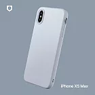 犀牛盾 iPhone XS Max (6.5吋) SolidSuit 經典防摔背蓋手機保護殼- 循環灰