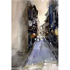 【玲廊滿藝】CHIH watercolor-先斗町 26x19cm