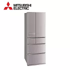 MITSUBISHI 三菱 日製六門525L一級能變頻冰箱 MR-JX53C -含基本安裝+舊機回收 玫瑰金(N)