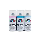 比利時 GHIANT 將噴 HOBBY ACRYL 壓克力噴漆150ml（室設/建築/美工） 一般色系7色