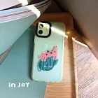 INJOYmall for iPhone 13 mini 頑皮花貓 磨砂手感 防摔手機殼