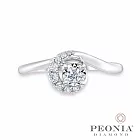 【PEONIA Diamond】Affinity縴悅(紐) 鑽石戒指(港圍) 15 鑽石