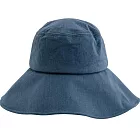 【BISQUE】棉麻寬簷遮陽帽 -  休閒藍