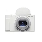 SONY-Vlog 數位相機 ZV-1 II白*(平行輸入)~送128G卡+副電+座充+相機包+中型腳架+拭鏡筆+背帶+大清+讀卡機+吊飾