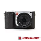 ARTISAN & ARTIST LMB-T 義大利皮革半截式相機套 黑色