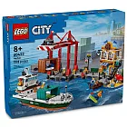 樂高LEGO 城市系列 - LT60422 濱海港口和貨船