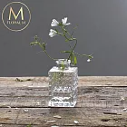 【Floral M】羅⾺玻璃薇薇安⼩花瓶