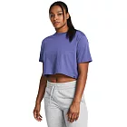 Under Armour 女 Campus Boxy 短版T-Shirt-紫-1383644-561 L 紫色