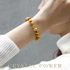 【Crystal Power】黃金貓眼能量水晶手鍊 M