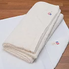 河上工藝所 今治認證有機棉 食用級酵素染 紗布浴巾 自然色