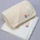 河上工藝所 今治認證有機棉 食用級酵素染 紗布毛巾 自然色