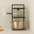 【H&R安室家】可調式三層鍋具架/鍋蓋收納/廚房收納/水槽收納架BCF73