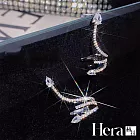 【Hera 赫拉】蛇形設計鑲鑽耳釘耳骨夾 H111021601