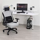 【AOTTO】多功能可調節透氣電競椅 電腦椅(電腦椅 辦公椅 老闆椅 工學椅) 灰色