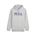 PUMA  基本系列Puma Squad長厚 男連帽T恤-灰-68125304 L 灰色