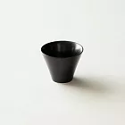日本 ORIGAMI 窄口牛奶咖啡杯 140mL  黑色