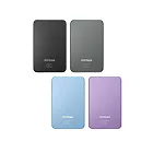 小米有品 mimax米覓 金屬無線磁吸行動電源 W16 10000mAh 電量顯示 無線充電寶 丁香紫