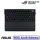 【送原廠電競鼠墊】ASUS 華碩 ROG Azoth Extreme 無線電競機械鍵盤 (雪軸/風暴軸)  SNOW/雪軸