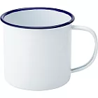 《Utopia》琺瑯馬克杯 | 水杯 茶杯 咖啡杯 露營杯 琺瑯杯 - 藍白500ml