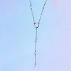 Pura Vida CRYSTAL LARIAT CHOKER 水晶圓圈鎖骨鍊 無 水晶圓圈