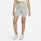 NIKE AS W NSW NK CLSC HR 8IN SHORT 女緊身短褲-灰-DV7798063 2XL 灰色