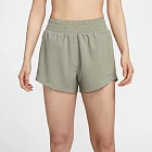 NIKE AS W NK ONE DF HR 3IN BR SHORT 女休閒短褲-綠-DX6015320 XS 綠色