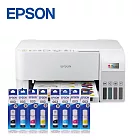 Epson L3556 高速三合一Wi-Fi 智慧遙控連續供墨印表機+原廠墨水二組 (2黑6彩)