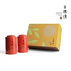 《王德傳》2024茶葉禮盒|澄樂禮盒-梨山烏龍150g+阿里山烏龍150g(梧桐木盒)