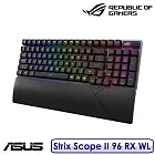 【送原廠電競鼠墊】ASUS 華碩 ROG Strix Scope II 96 RX Wireless 電競鍵盤 青軸/紅軸 紅軸