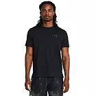 Under Armour 男 Launch Elite 短T-Shirt-1382648-001 XL 黑色