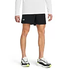 Under Armour 男 Launch 5吋短褲-1382617-001 XL 黑色